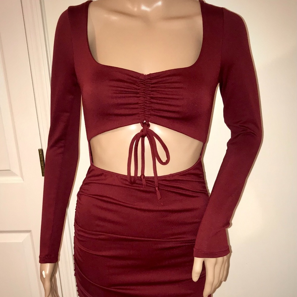 Red dress